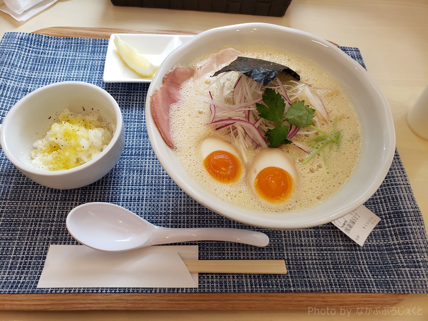 スープはとろとろ!】清見台の空飛ぶ福のとりで鶏白湯ラーメンを