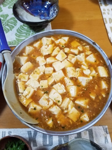 甘口の麻婆豆腐