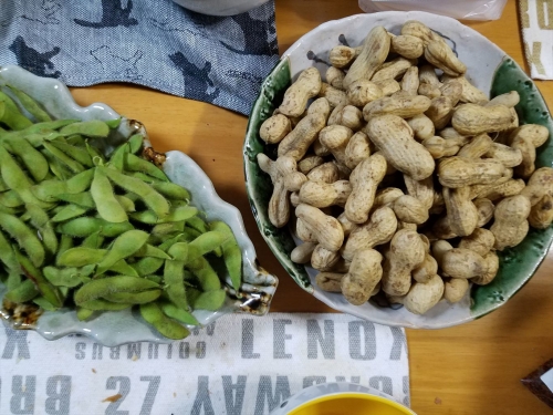枝豆収穫祭2018_食卓
